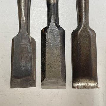 Tataki Oire Nomi | Bench Chisels Set wRoll Case -