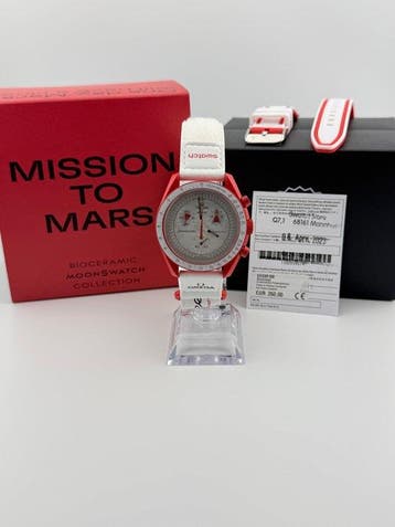 Omega x Swatch - MoonSwatch - Mission to Mars - Sans prix de
