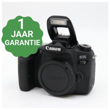 10% korting | Canon EOS 77D body | Tweedehands, Verzenden, Zo goed als nieuw, Canon