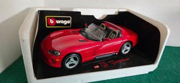 Bburago 1:18 - Voiture miniature - Dodge Viper RT/10 (1992), Nieuw