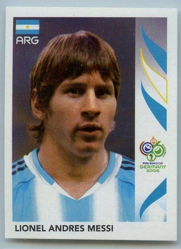 Panini 2006 - World Cup - GMA 8.5 - GOAT - Lionel Messi, Nieuw