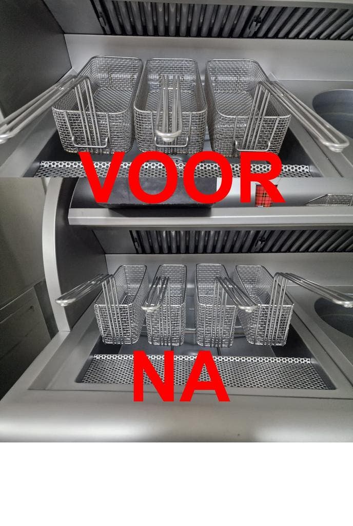 Perfecta snackpan van 3 - 4 mands  uitbreiding, Articles professionnels, Horeca | Équipement de cuisine, Enlèvement ou Envoi