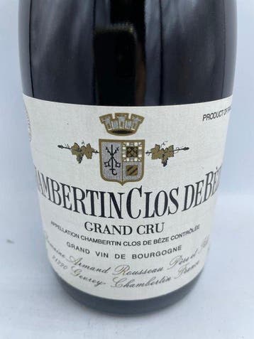 2008 Domaine Armand Rousseau - Chambertin-Clos de Bèze - 1, Nieuw