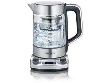 Severin WK 3422 - Waterkoker - Glazen - 1,7L - 3000W -, Verzenden, Zo goed als nieuw