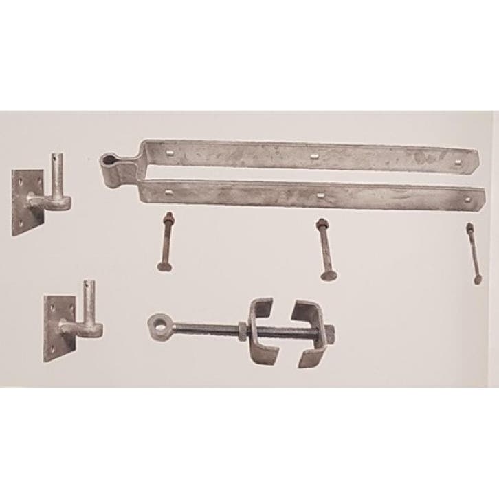 Charnières easyfit pour portail de prairie en bois, Articles professionnels, Agriculture | Outils