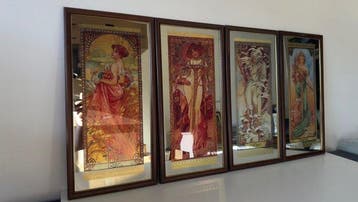 Alphons Mucha (1860-1939) (after) - The four seasons -