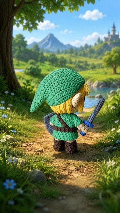 aucun - Link Knitted Figurine, Games en Spelcomputers, Spelcomputers | Overige Accessoires