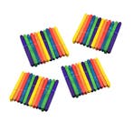 Set van 288 gekleurde knutselstokjes (11 cm lang, 1 cm bree, Verzenden, Nieuw
