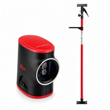 Leica LINO L2+ Kruislijnlaser met Leica CLR290 Plafondklem –, Verzenden, Nieuw