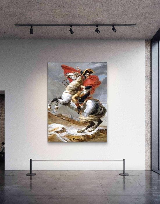Brooklyn - Bonaparte Diptyque Pop art XXL, Antiek en Kunst, Kunst | Designobjecten