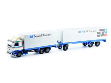 Schaal 1:50 Tekno 880106 Zweden 1986 Nordisk Volvo Zweeds..., Ophalen of Verzenden, Gebruikt, Tekno