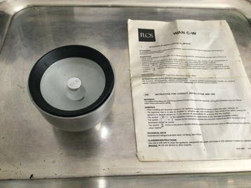 Flos - Wandspot - WAN C-W - Aluminium, Glas, Plastic