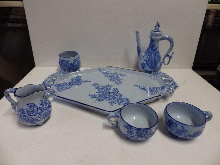 Saint Clément - Koffieservies - Aardewerk - Een-op-een - 2, Antiek en Kunst, Antiek | Glaswerk en Kristal