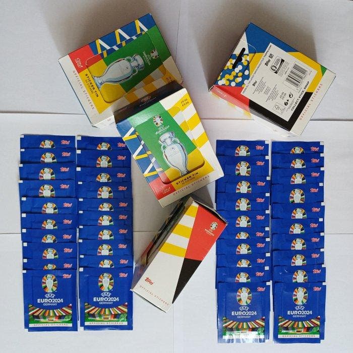 Topps Sealed box, Collections, Autocollants