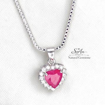 Sans prix de réserve - Collier avec pendentif Argent, Pierre, Bijoux, Sacs & Beauté