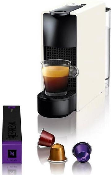 Krups Nespresso Essenza Mini XN1101 - Koffiecupmachine - Wit, Elektronische apparatuur, Verzenden, Zo goed als nieuw