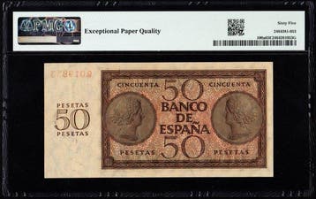 Spanje. - 50 Pesetas 1936 - Pick 100a