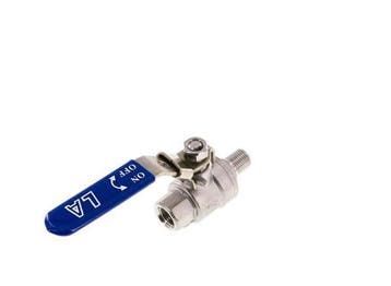Robinet à boisseau sphérique à 2 voies en acier inoxydable,, Verzenden