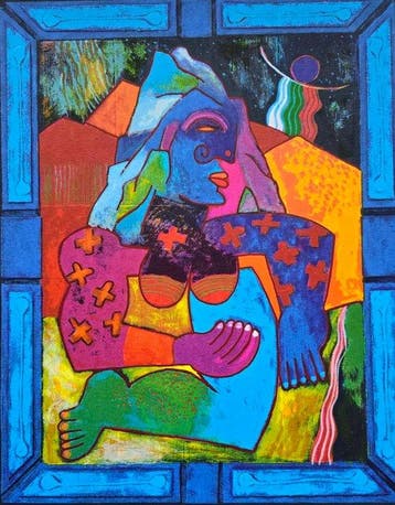 Clemens Briels (1946) - Reina Delhielo, Antiek en Kunst
