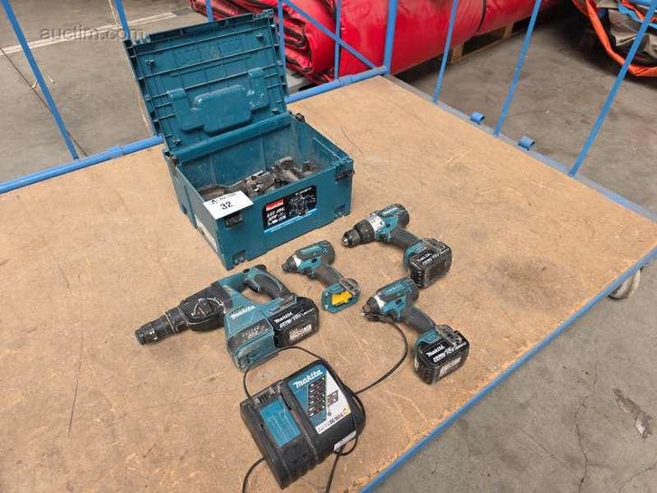 Diverse accu powertools (4x) Makita DHP481,..., Bricolage & Construction, Outillage | Outillage à main, Enlèvement
