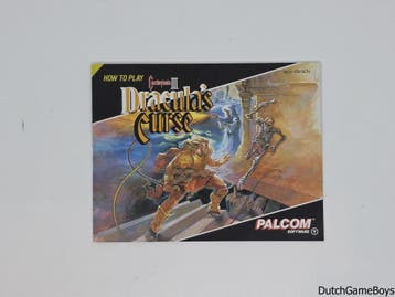 Nintendo NES - Castlevania 3 Draculas Curse - SCN - Manual, Games en Spelcomputers, Verzenden, Gebruikt