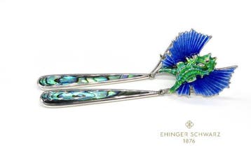 Ehinger Schwarz - Boucles doreilles tendance - FRUTTI DI, Handtassen en Accessoires, Antieke sieraden