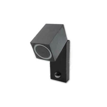 LED Kantelbare Wandlamp met sensor | GU10 fitting | IP44, Verzenden, Nieuw, Glas