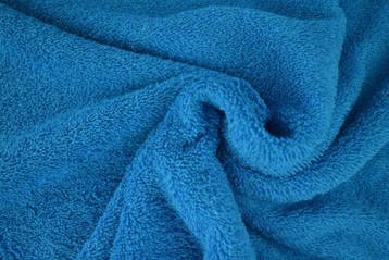 Badstof - Petrol - Vanaf 10 meter, Blauw, 120 cm of meer, Ophalen of Verzenden, Katoen