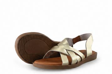 Hee Sandalen in maat 36 Beige, Kleding | Dames, Verzenden, Beige, Sandalen of Muiltjes, Zo goed als nieuw