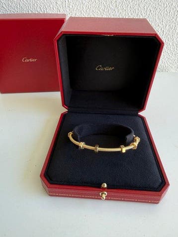 Cartier - Bracelet - Ecrou de Cartier - 18 carats Or jaune, Bijoux, Sacs & Beauté