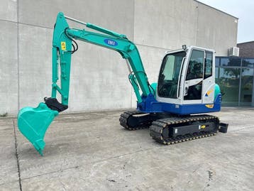 Veiling: Rupsgraafmachine Ihi 55NSL Diesel 2017, Zakelijke goederen, Machines en Bouw | Kranen en Graafmachines, Ophalen