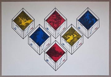 Patrick Raynaud (1946-*) - Cubes