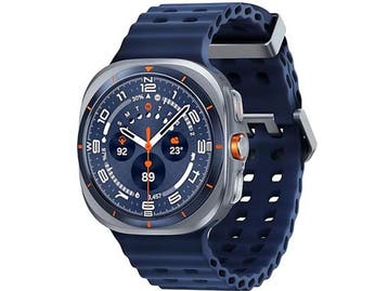 Samsung Galaxy Watch Ultra (2025) 47 mm kast van titanium op, Bijoux, Sacs & Beauté, Montres connectées, Verzenden