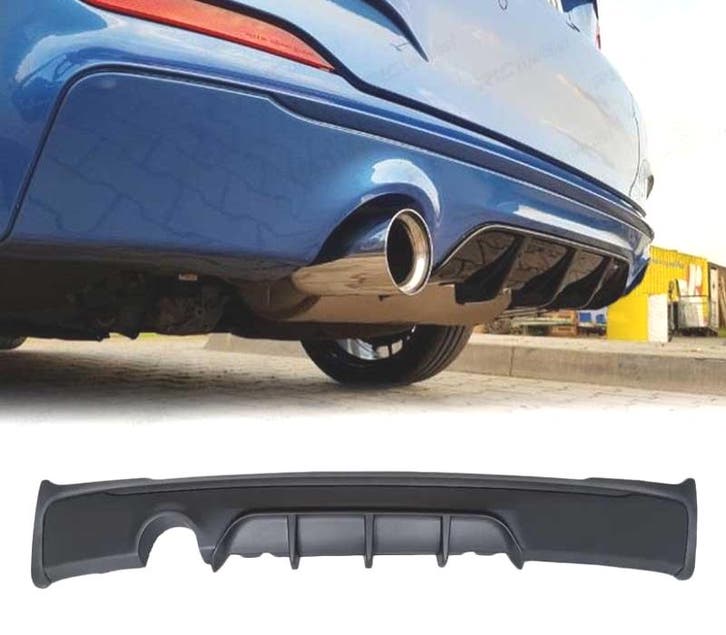 Diffuseur Arrière Pour Bmw F22 13-15 Pack M Noir Mat, Auto-onderdelen, Carrosserie, Verzenden