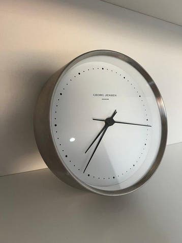 horloge murale - Georg Jensen - Métal, Verre - 2020 et après