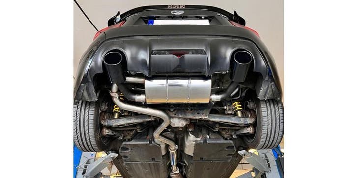FOX Subaru BRZ/Toyota GT86 einddemper dwars uitgang rechts/l, Auto-onderdelen, Uitlaatsystemen, Nieuw, Verzenden