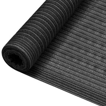 vidaXL Privacynet 195 g/m² 1,8x25 m HDPE antracietkleurig, Tuin en Terras, Verzenden, Nieuw