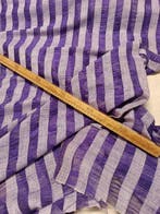 Introvabile tendone vintage a righe viola - Gordijnstof -