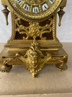 Pendule portique - Acerbis Style baroque - Bronze doré -