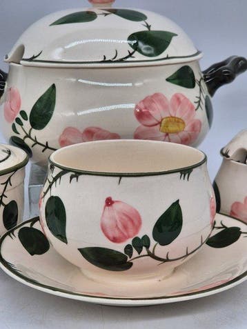 Eetservies - Villeroy & Boch – Servier-Set Wild-Rose –