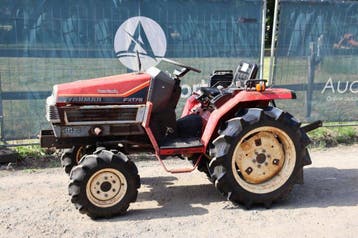 Veiling: Minitractor Yanmar FX175 Diesel 7.5pk, Ophalen