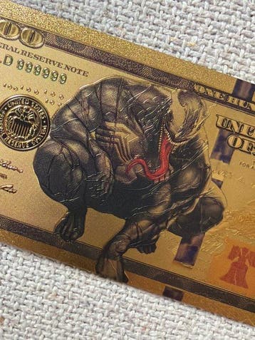 Verenigde Staten. 100 Dollars Venom - Banknote (Zonder