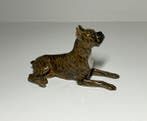 Royal Copenhagen - Beeldje - Lying Boxer Dog #3635 Designed