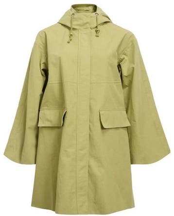 Object Jive OZ Wide Raincoat Mosstone M/L (Jassen, Kleding), Kleding | Dames, Verzenden, Nieuw