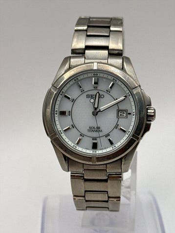 Seiko - Solar Titanium - Sans prix de réserve - V147-0AB0 -