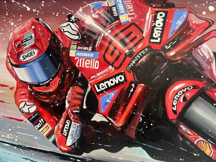 Eric Jan Kremer - Marc Marcquez. Worldchampion 2025 Ducatie, Collections, Marques automobiles, Motos & Formules 1