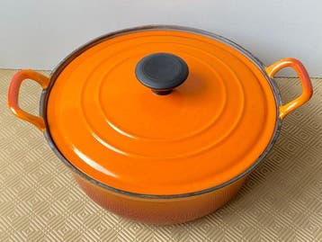 Dru - Braadpan (2) - Geëmailleerde fontein