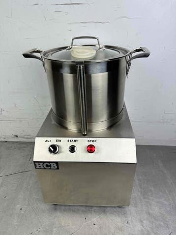 Cutter en acier inoxydable Coupe-légumes 10 litres 230V, Verzenden