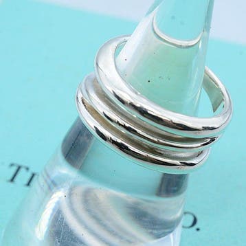 Zonder minimumprijs - Tiffany & Co. - Ring Zilver, Handtassen en Accessoires, Nieuw