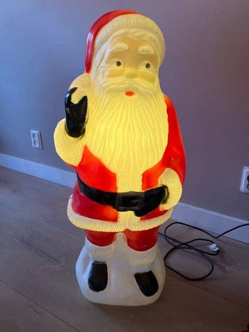 Kerstdecoratie - Plastic - Kerstman verlichting, Diversen, Nieuw